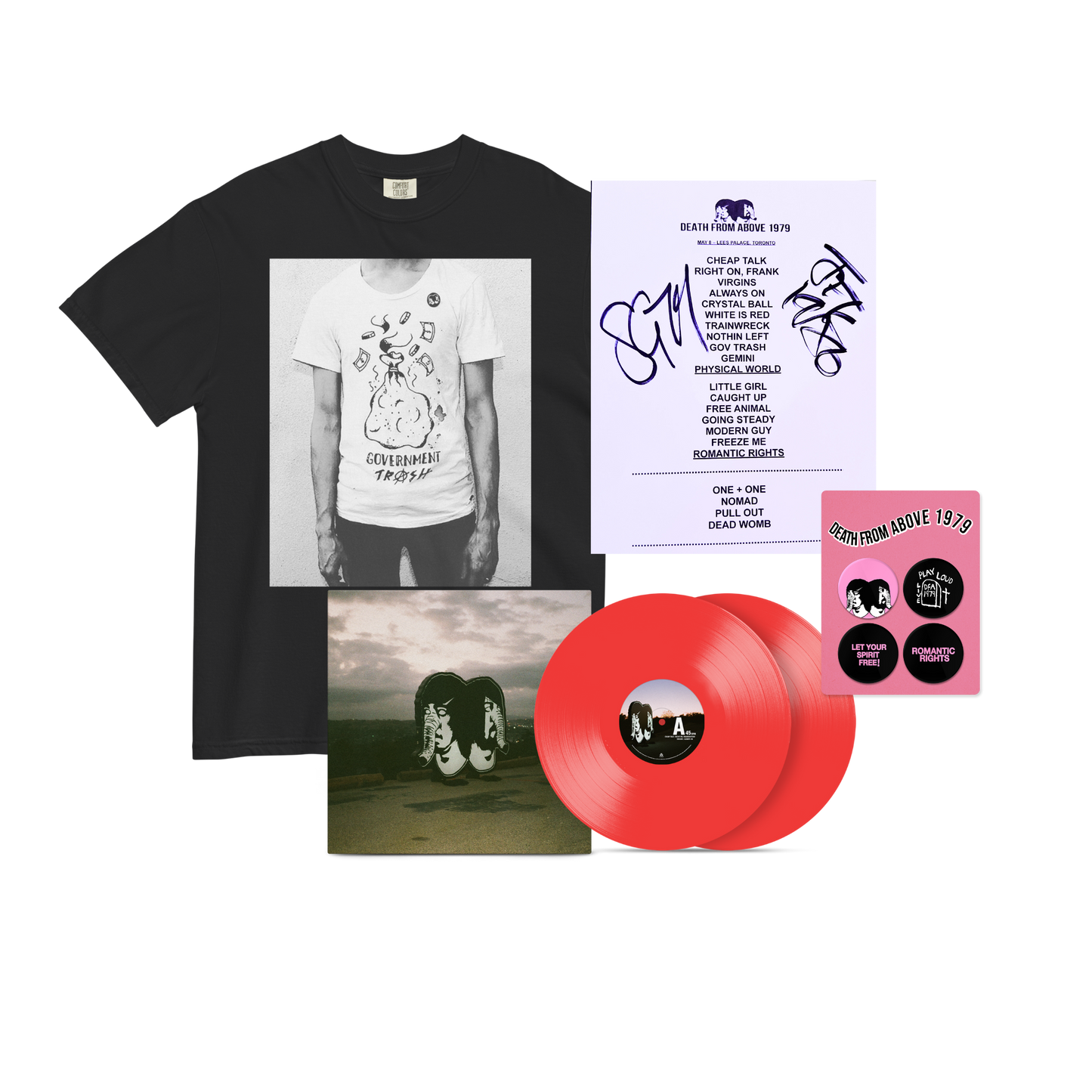 SIGNED - 'The Physical World' Government Trash Bundle (Pre-Order)